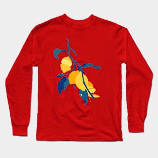 The vector lemon Long Sleeve T-Shirt